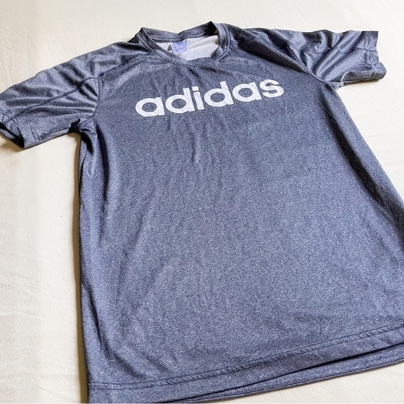 Adidas Men’s Grey Climalite Athletic T-Shirt - Picture 4 of 7